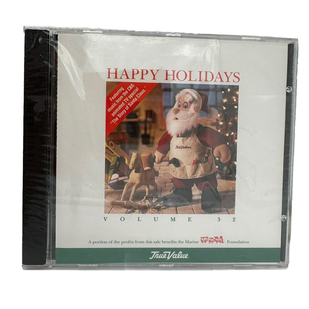 NEW Happy Holidays Volume 32 Audio CD Sealed Christmas Xmas TrueValue Winter